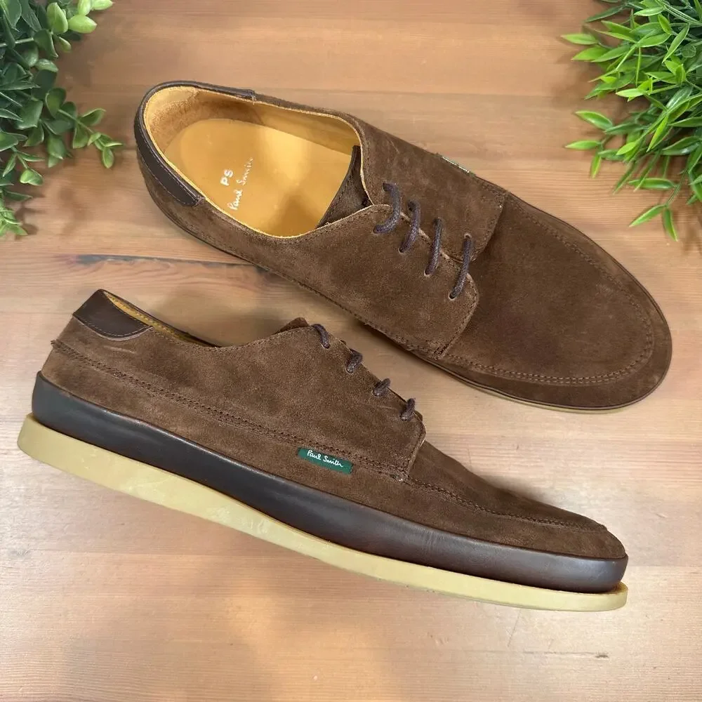 PS‎ by Paul Smith Brown Broc Derbys Shoes Size 9